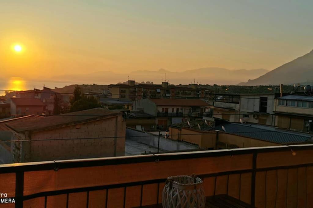 Panorama Flat Apartment Trabia Bagian luar foto